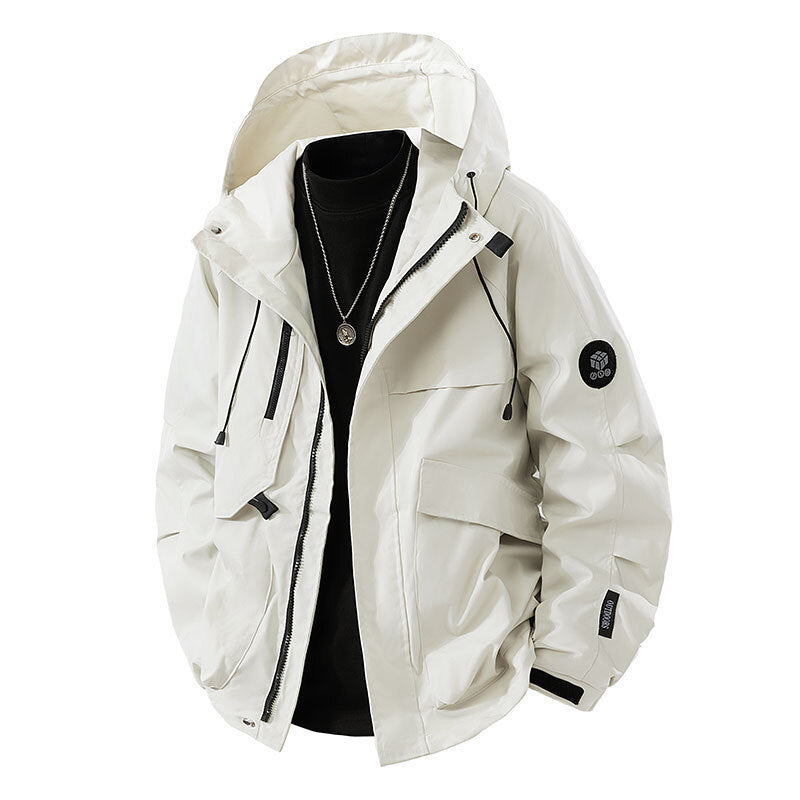 Men's Waterproof Outdoor Jacket with Practical Pockets Mune Fashion