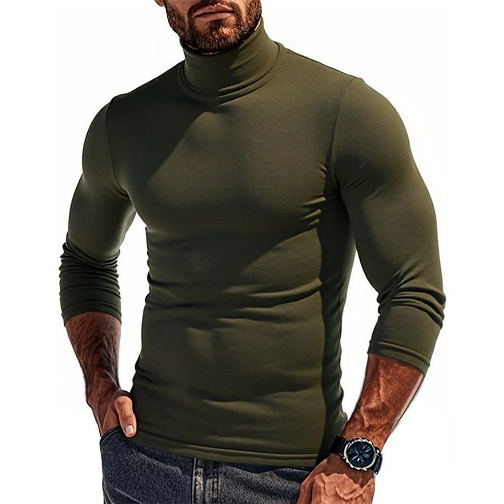 Men's Turtleneck Sweater In Modern Design Mune