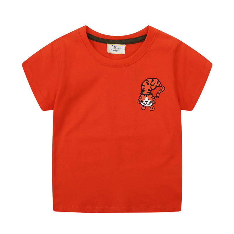 Girls T-Shirt with playful animal motif Mune Fashion