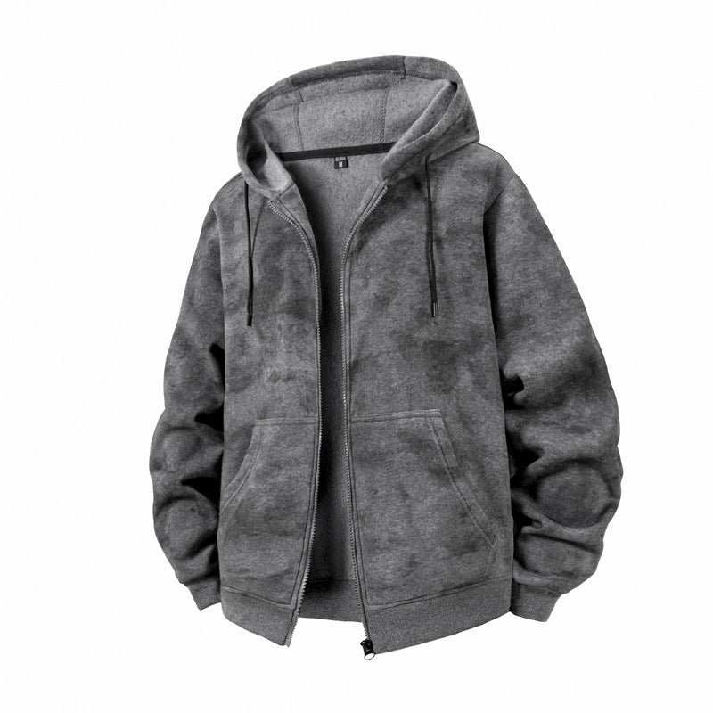 Men's comfortable hoodie with zipper and hood Mune Fashion