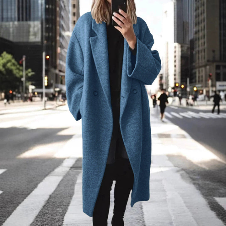 Women's Oversized Wool Coat Mune