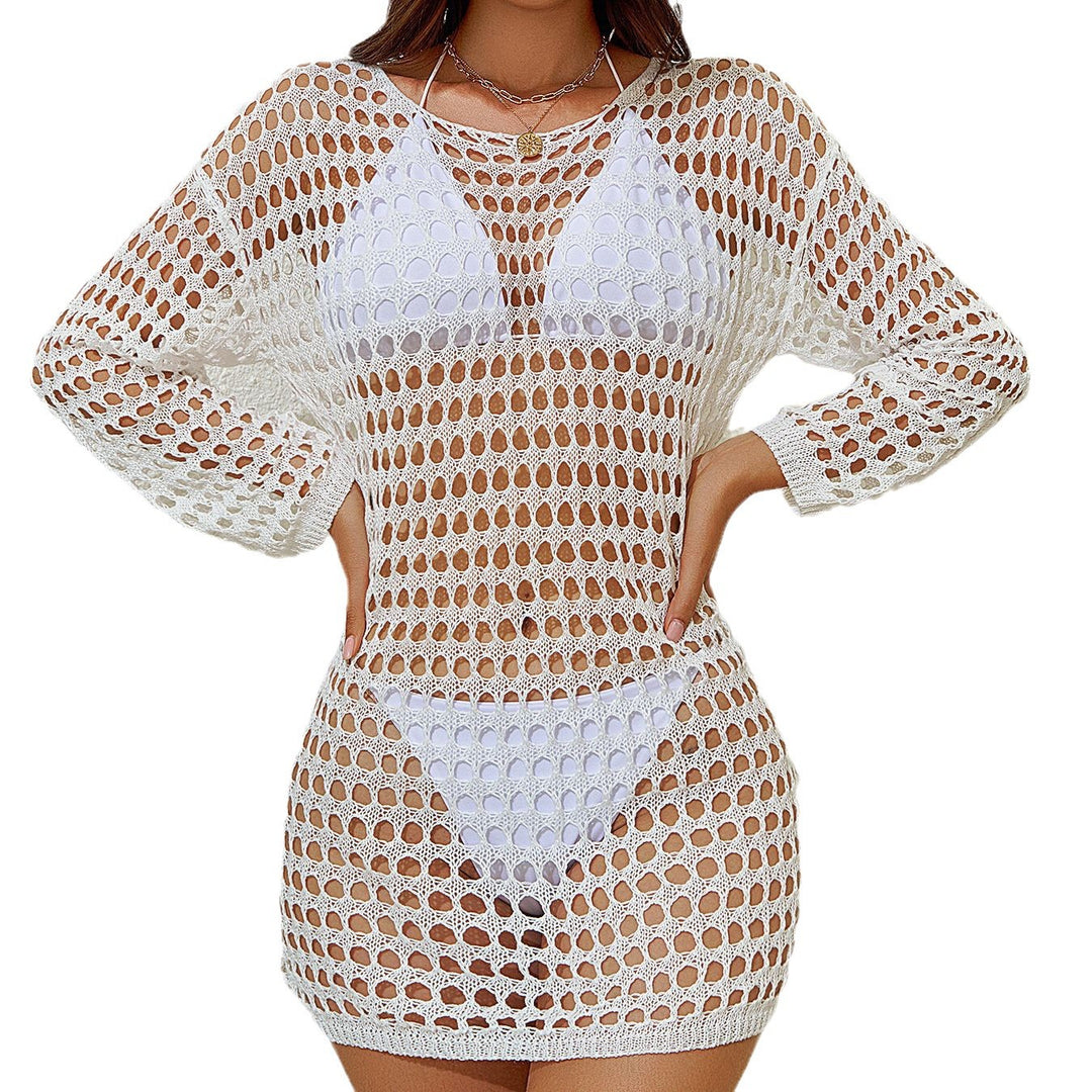 Women Net Beach Dress Mune Fashion