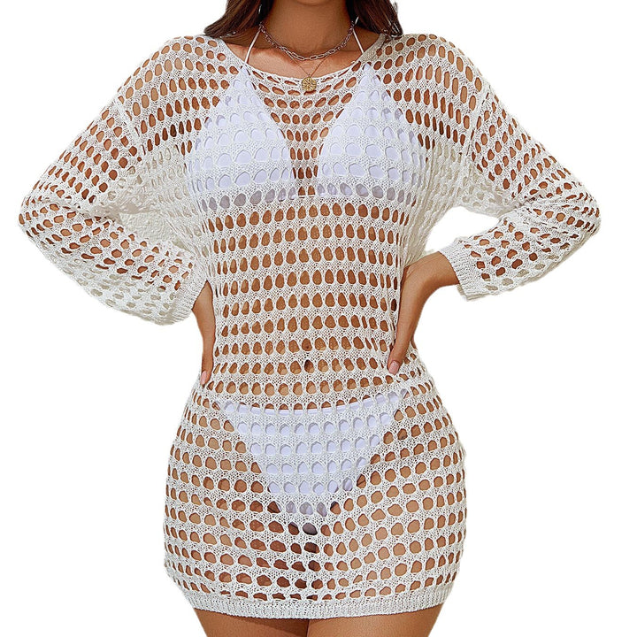 Women Net Beach Dress Mune Fashion