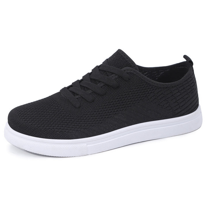 Women's lightweight knit slip-on sneaker with elastic sock entry, breathable 3D knit and cushioning lightweight sole Mune Fashion