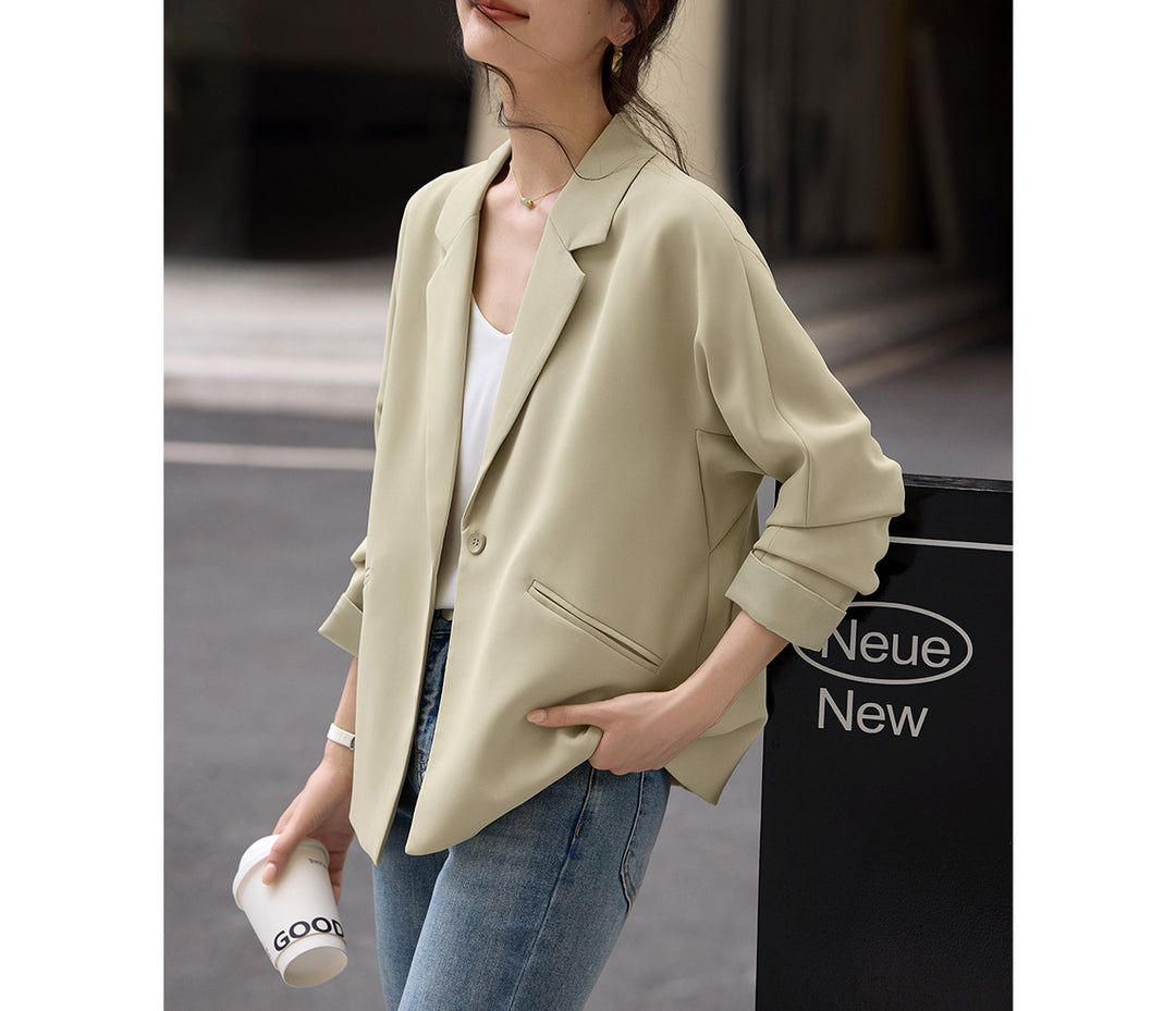 Ladies Elegant oversized Blazer jacket Drune