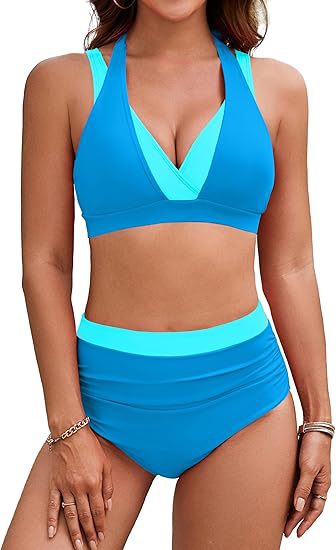 Women's sport bikini with high waistband Mune Fashion