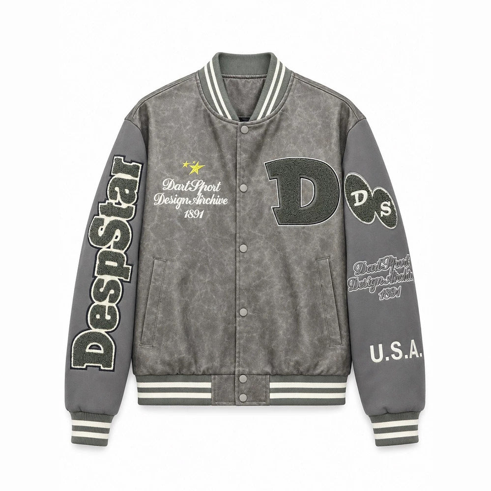 Men's Fashion Padded Jacket with Sporty Design Mune Fashion