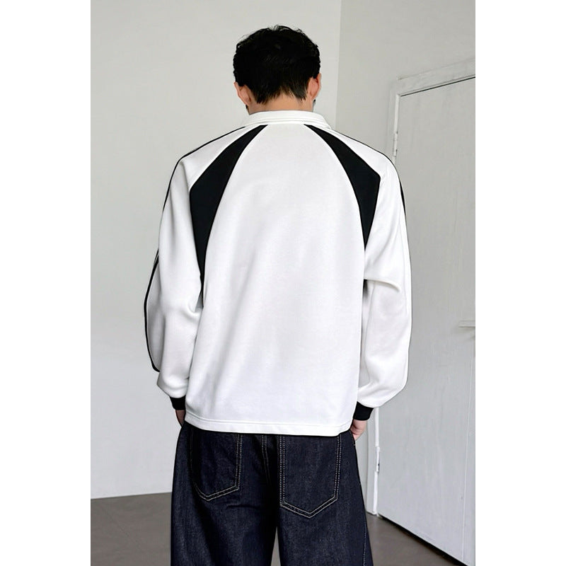 Men's Sporty Zip Sweater Mune Fashion
