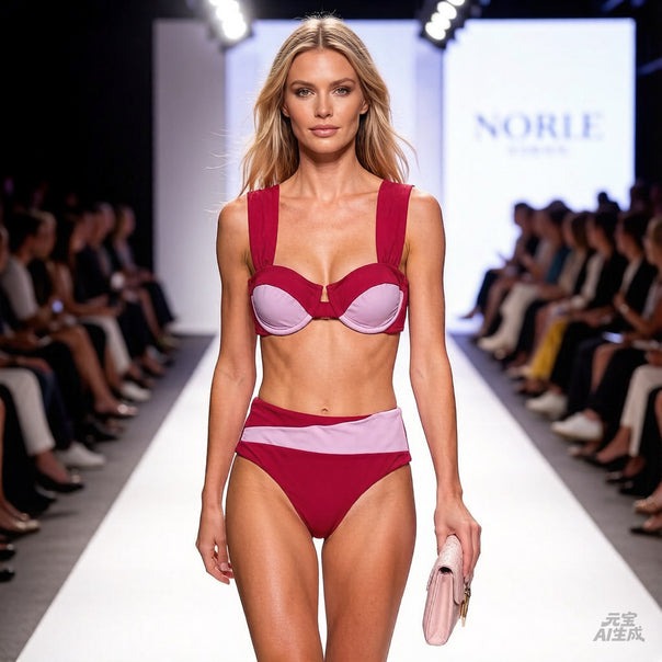 Women High-Cut Bikini Set with Innovative Design Mune Fashion