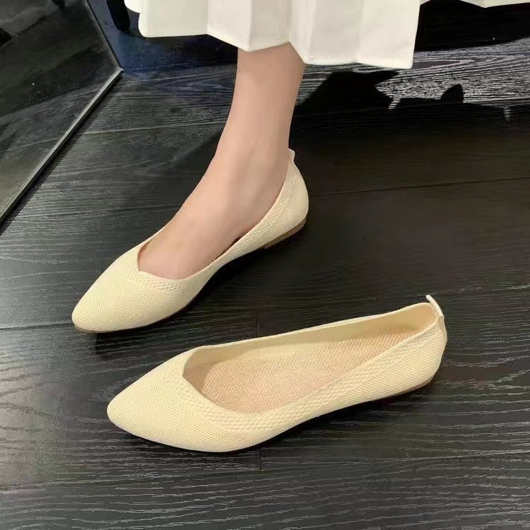 Ladies elegant and breathable ballerinas with flexible footbed Mune Fashion