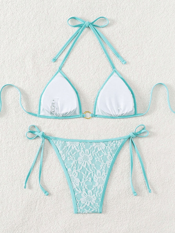 Women's triangle bikini with adjustable straps and seamless design Mune Fashion
