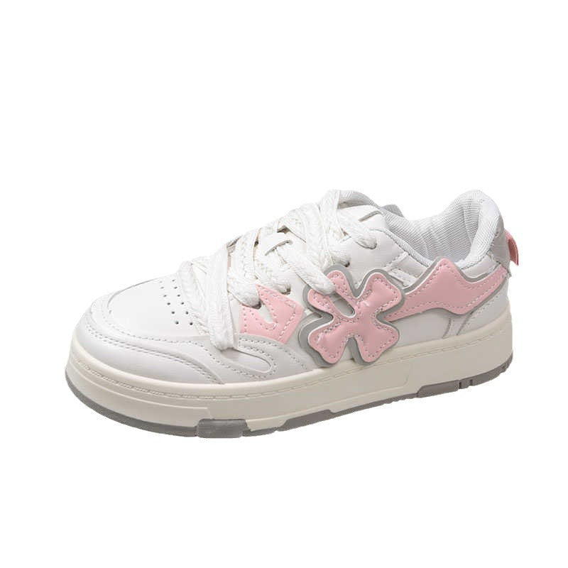 Women's Sneakers in Modern Floral Design Mune Fashion