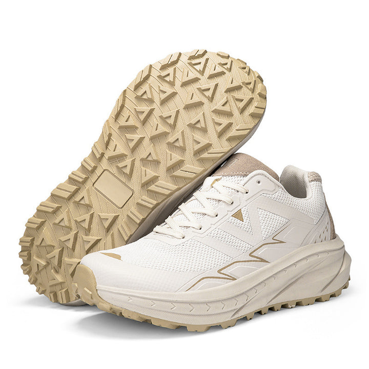 Ladies' cushioning comfort trail runners with extra-wide midsole and profiled grip Mune Fashion