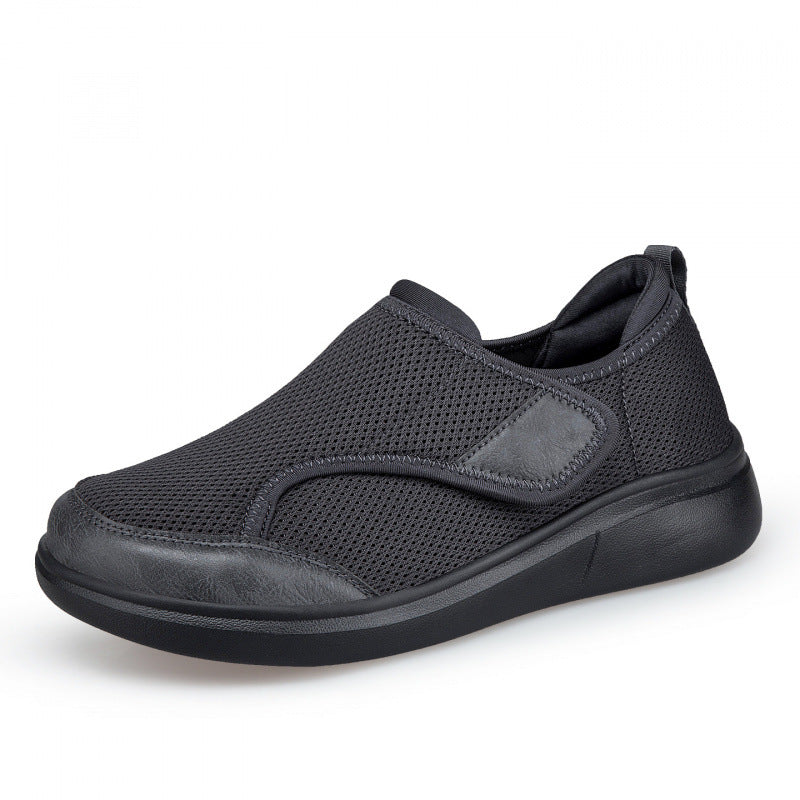 Ladies Comfort Slippers with Breathable Mesh and Elastic Entry Mune Fashion