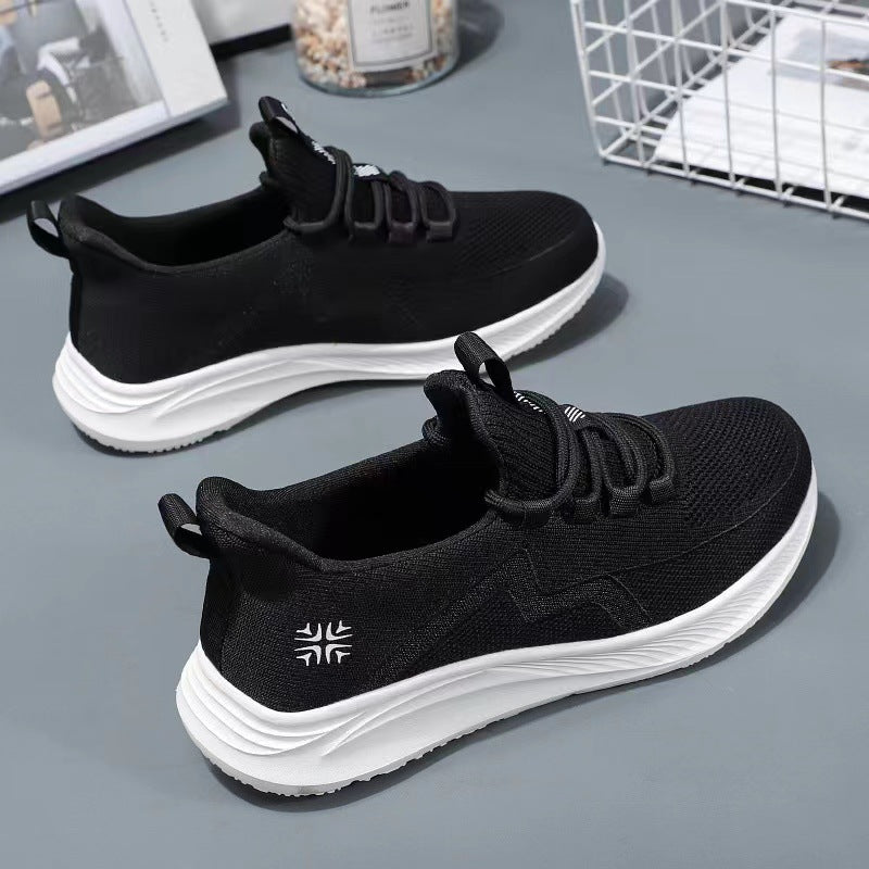 Women's knitted Slip-On sneakers with elastic lacing, padded inner lining and cushioning profile sole Mune Fashion
