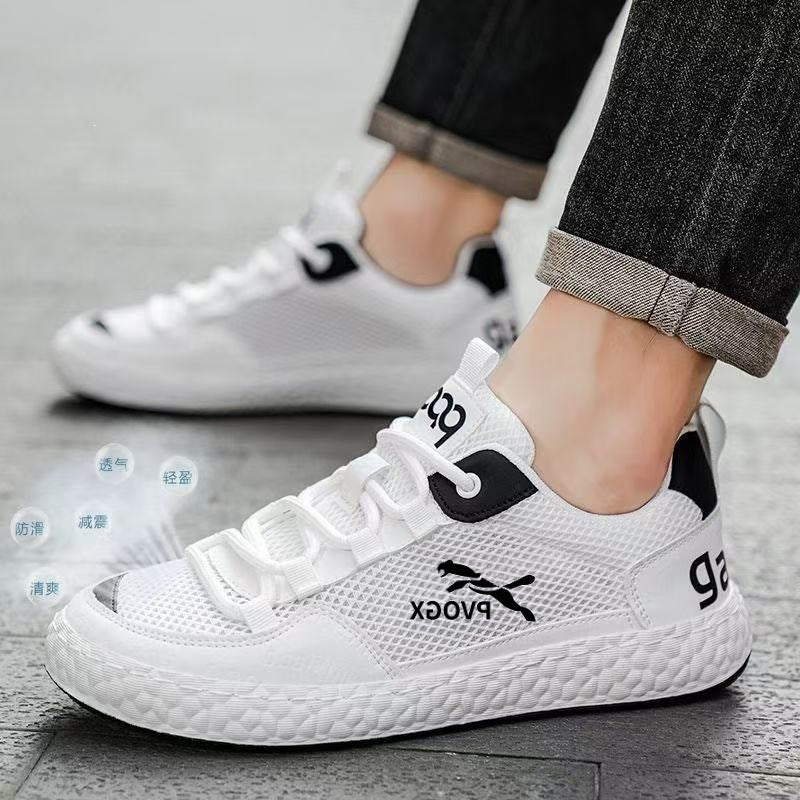 Men's Athletic Mesh Sneakers with Breathable Design Mune Fashion