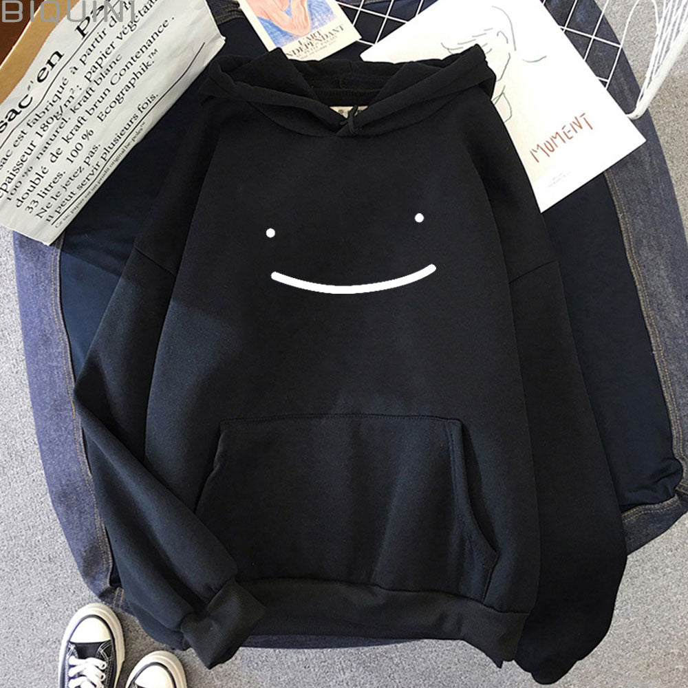 Unisex oversized hoodie with minimalist front print and kangaroo pocket Mune Fashion