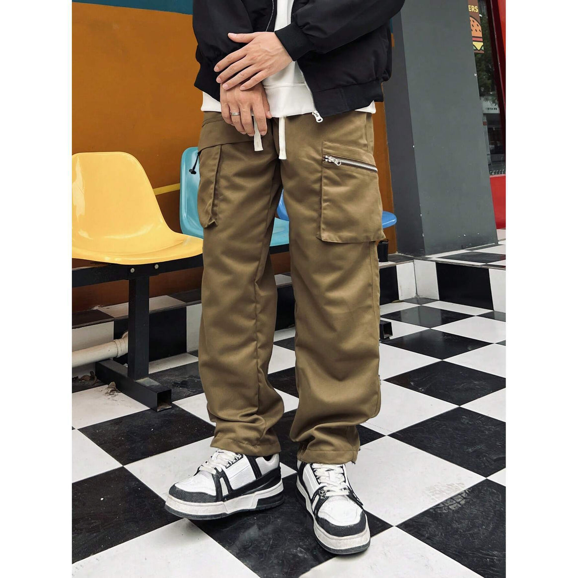 Men's Multifunctional Cargo Pants with Practical Pockets Mune Fashion 1788242392
