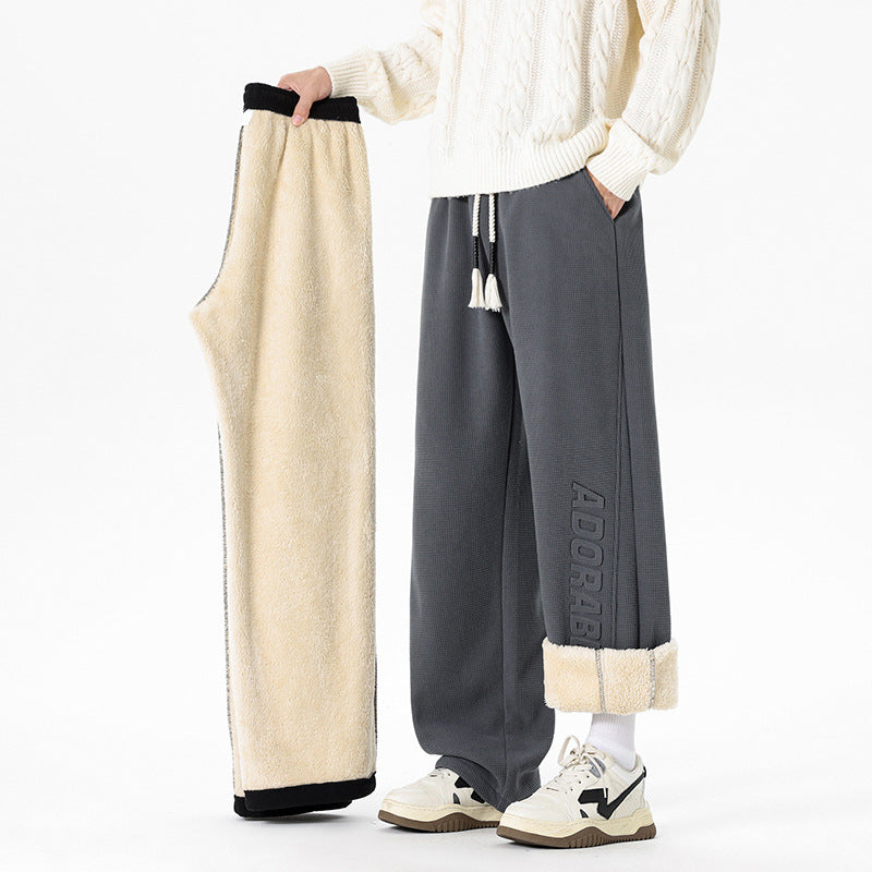 Women Plush Sports Pants