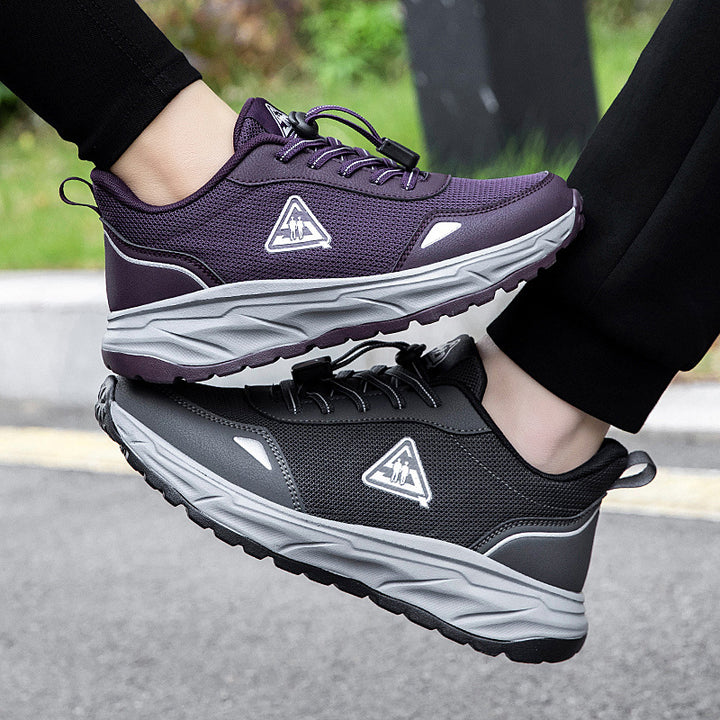 Unisex nan robust breathable outdoor sneakers with shock-absorbing sole Mune Fashion