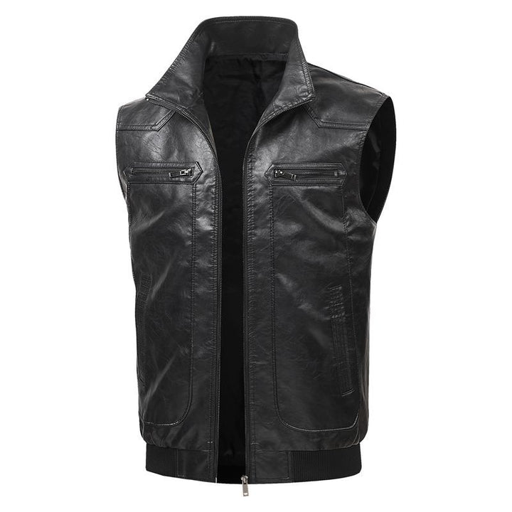 Men's Robust Faux Leather Vest Mune Fashion