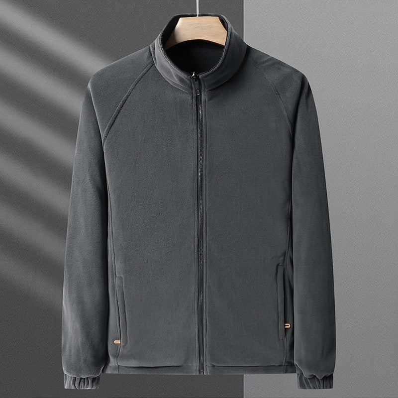 Men's Sporty Transitional Jacket with High Collar Mune Fashion 1788241641