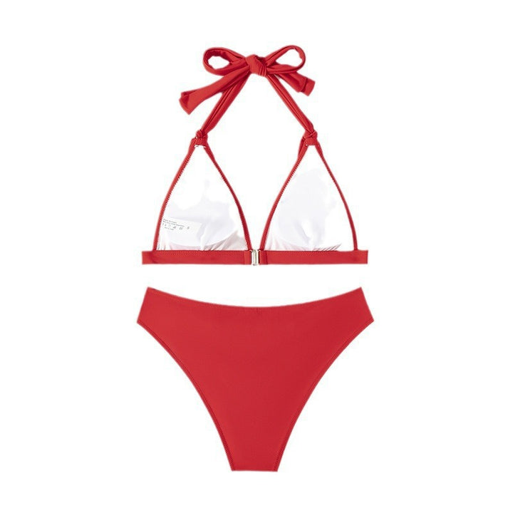 Women's triangle bikini with trendy wrap design Mune Fashion