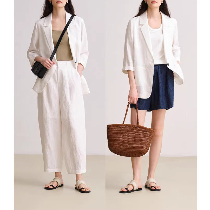 Women's Comfortable and Elegant Linen Pants Mune Fashion