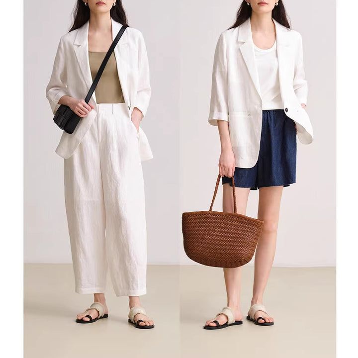 Women's Comfortable and Elegant Linen Pants Mune Fashion