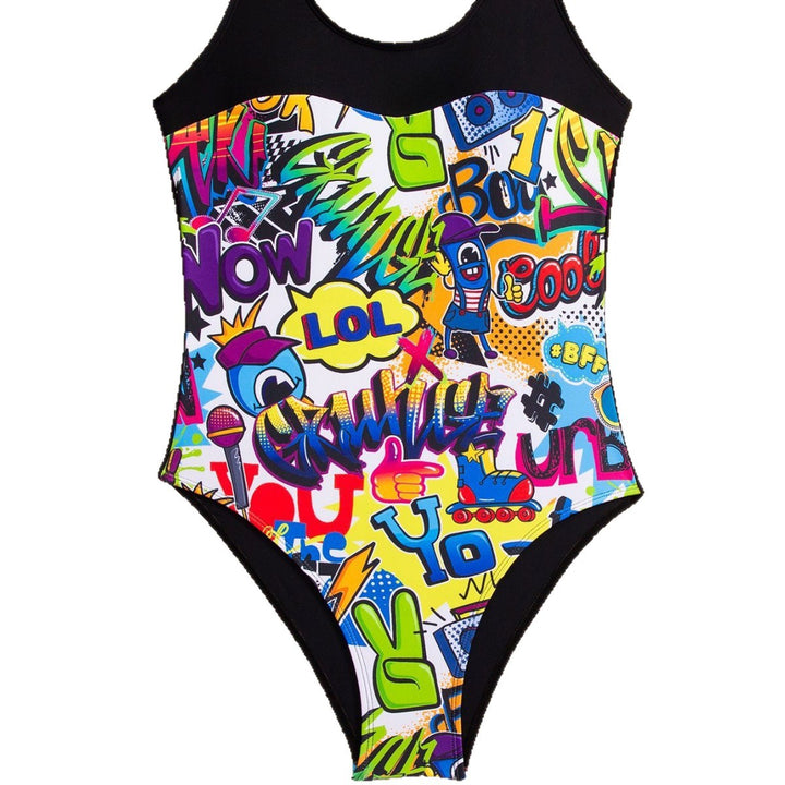Women Fun Graphic Swimsuit Mune Fashion