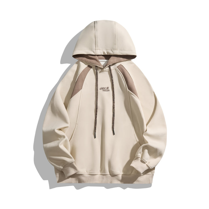 Unisex oversized hoodie in sweat style with contrast-lined hood Mune Fashion