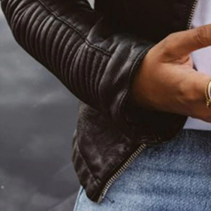 Women's Fashion Biker Jacket