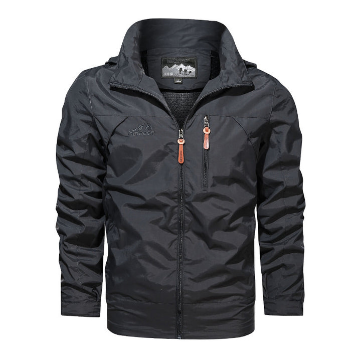 Men's Wind and Water Resistant Functional Jacket Mune Fashion