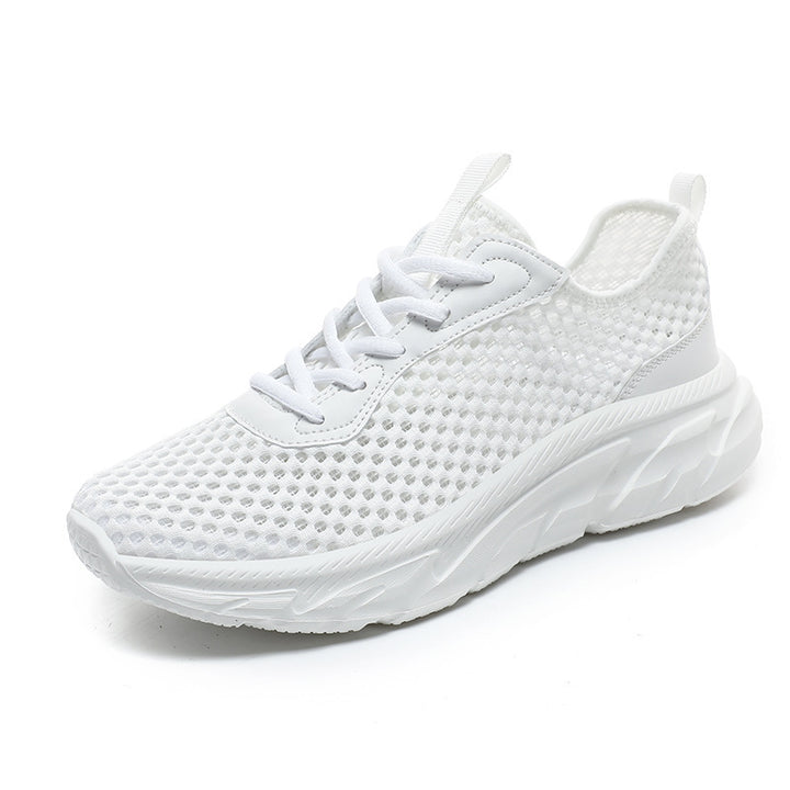 Unisex nan breathable sports shoe with airy mesh fabric and shock-absorbing sole Mune Fashion