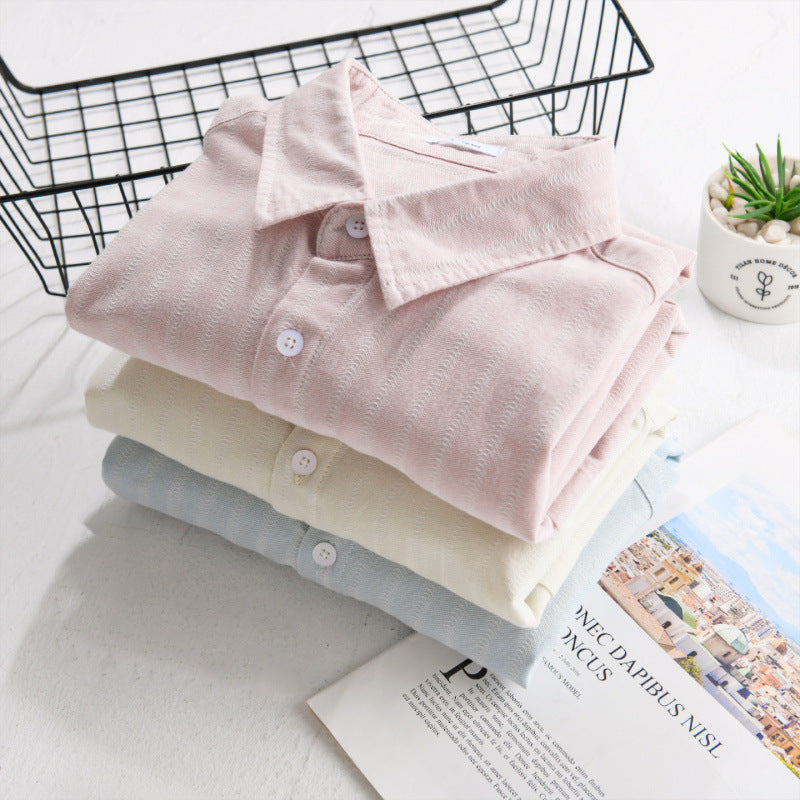 Men's Loose Structured Cotton Shirt in Layering Look with Chest Pocket Mune Fashion