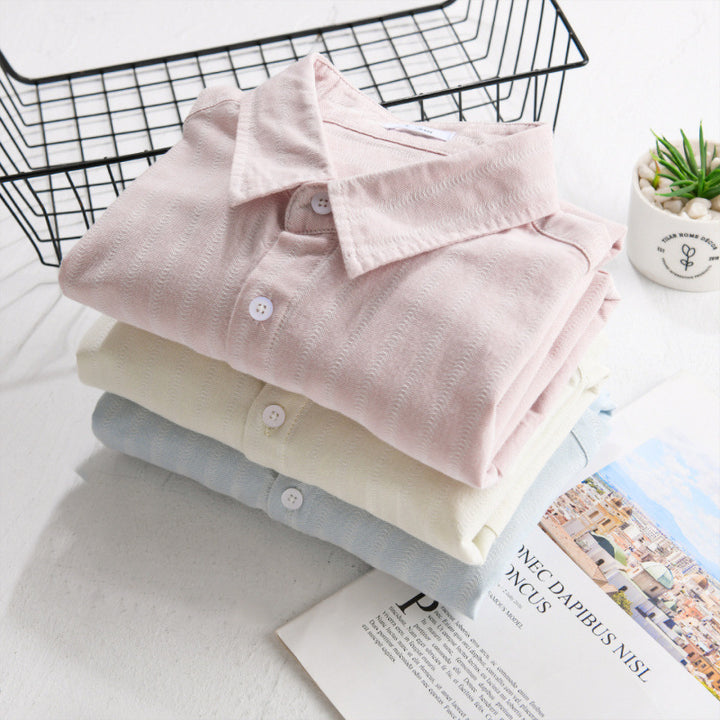 Men's Loose Structured Cotton Shirt in Layering Look with Chest Pocket Mune Fashion