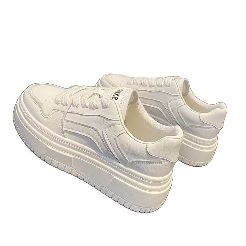 Ladies Elegant and fashionable sneakers with high platform sole Mune Fashion