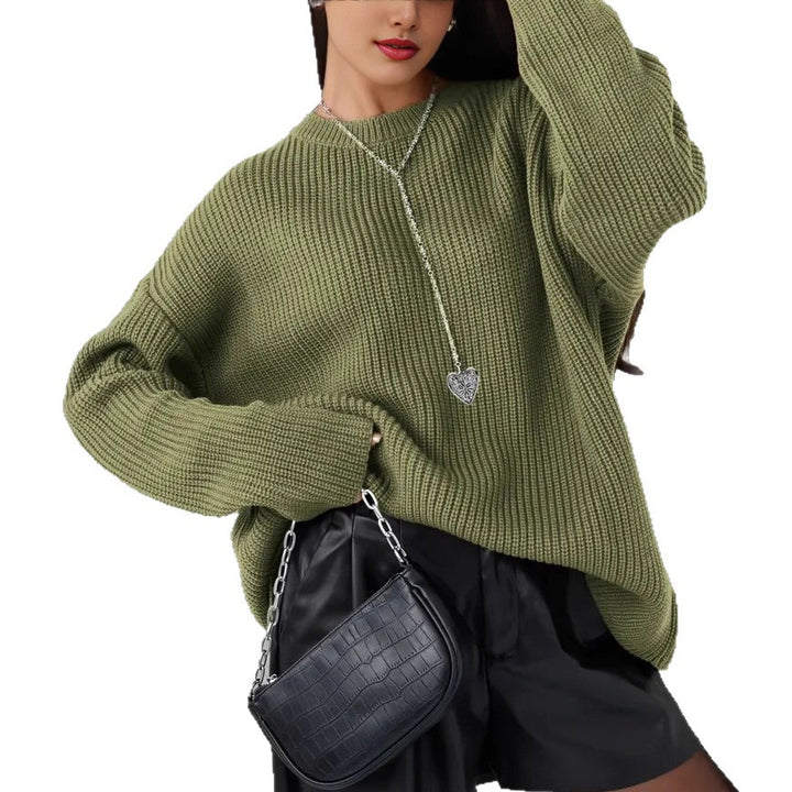 Women's Patterned Oversized Sweater