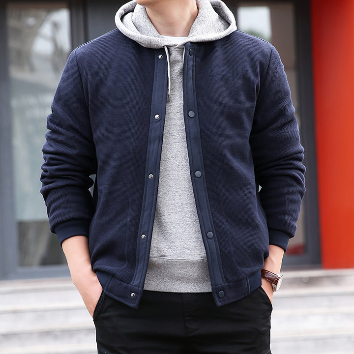 Men's Sporty Hooded Jacket Mune Fashion