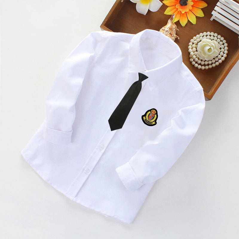 Women Classic Shirt with Elegant Embroidery Mune Fashion
