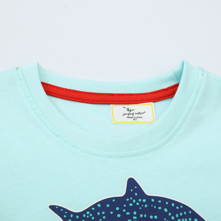 Children's T-Shirt with maritime shark designs Mune Fashion