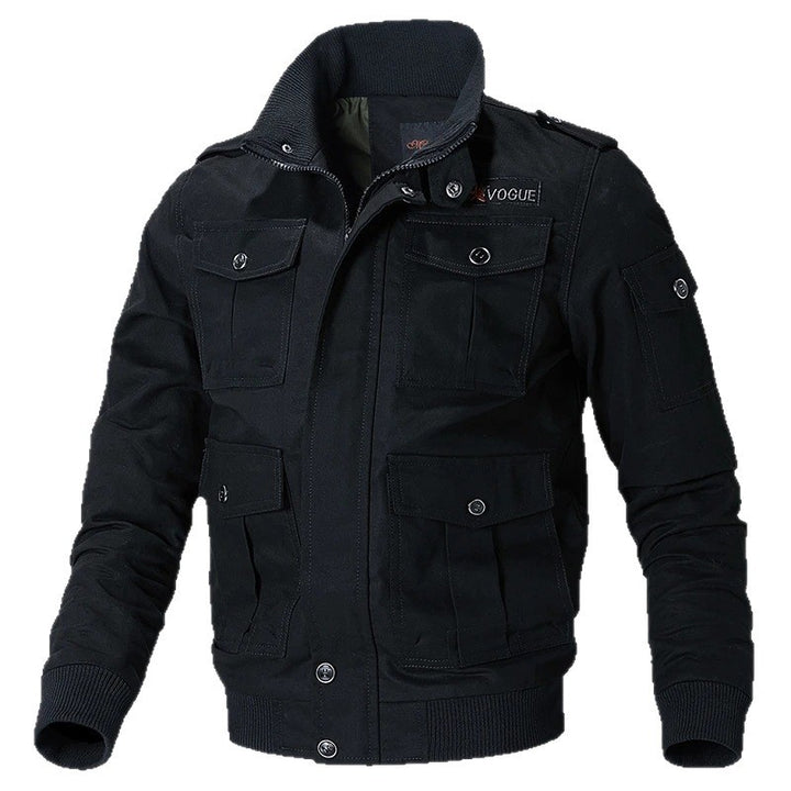 Men's military jacket with numerous pockets Mune Fashion