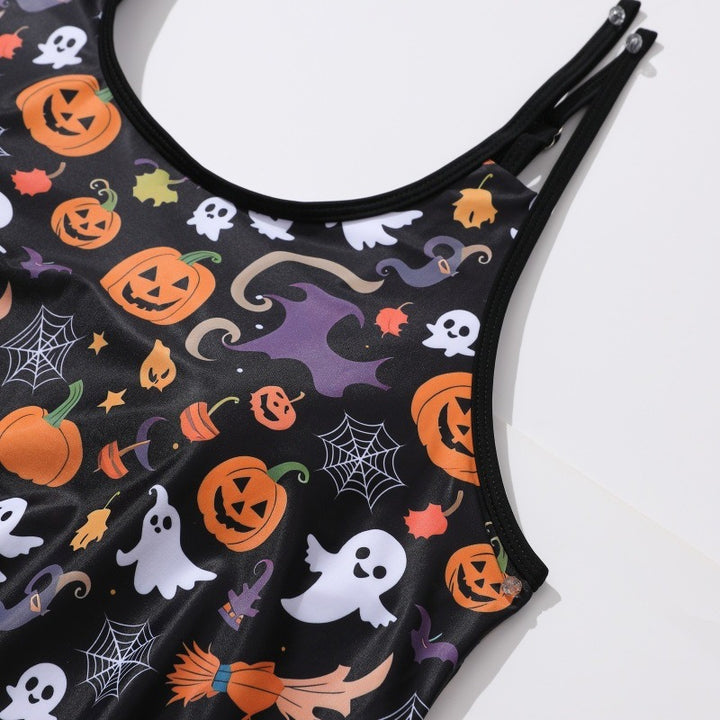 Ladies Halloween Design Bath Set Mune Fashion