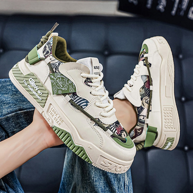 Men's Sporty Sneakers with Urban Design Mune Fashion
