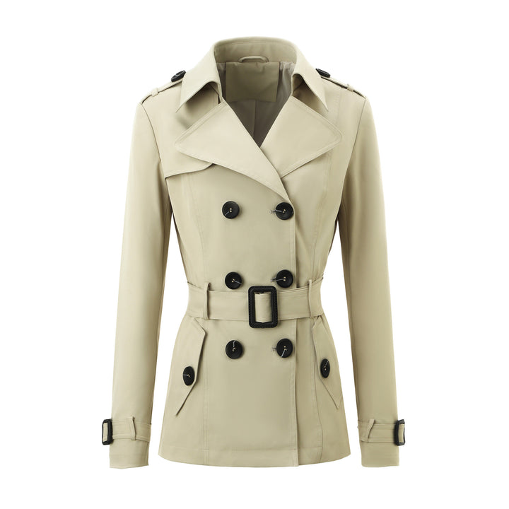 Ladies Elegant Trench Coat Mune Fashion