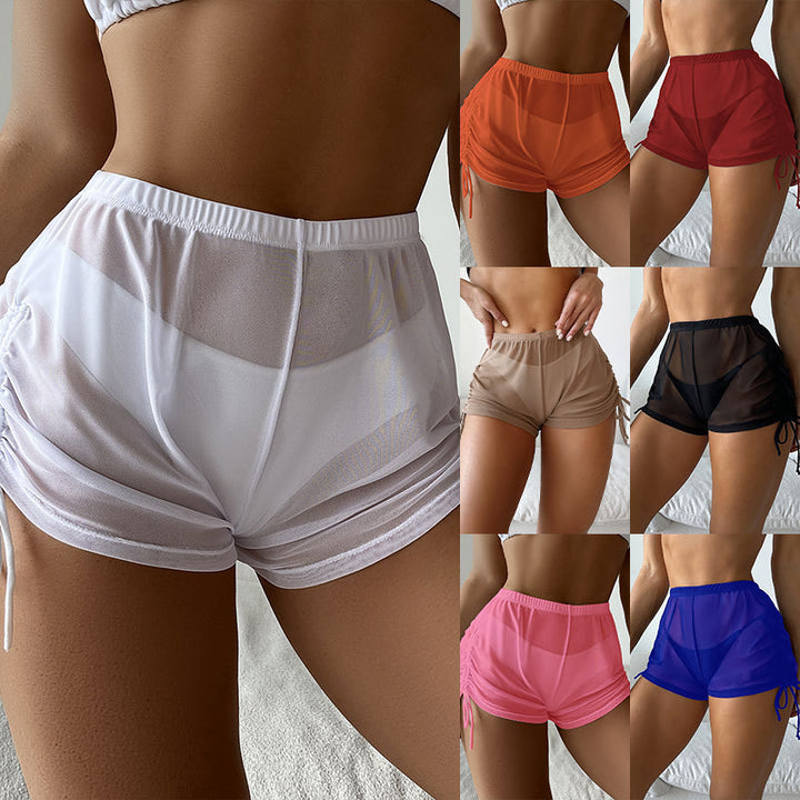 Women's Fashion Swim Shorts with Ruffle Details Mune Fashion