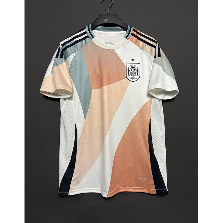 Men's breathable performance soccer jersey with mesh inserts and embroidered Mune Fashion badge