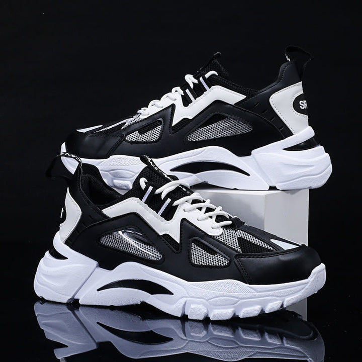Unisex Sporty Sneakers with Breathable Mesh Mune Fashion