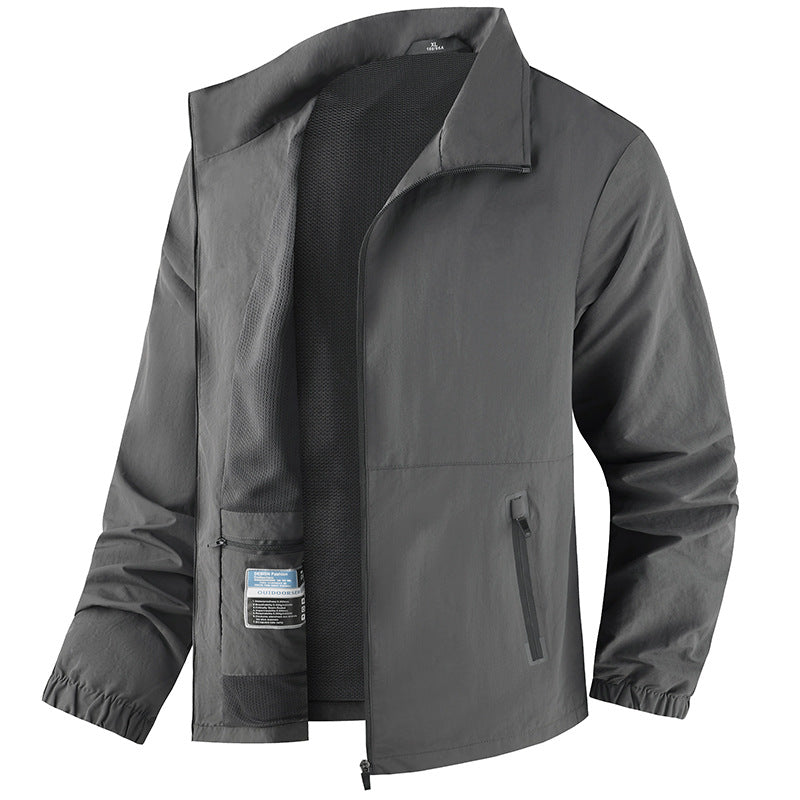 Men's Lightweight Transition Jacket with Practical Pockets Mune Fashion