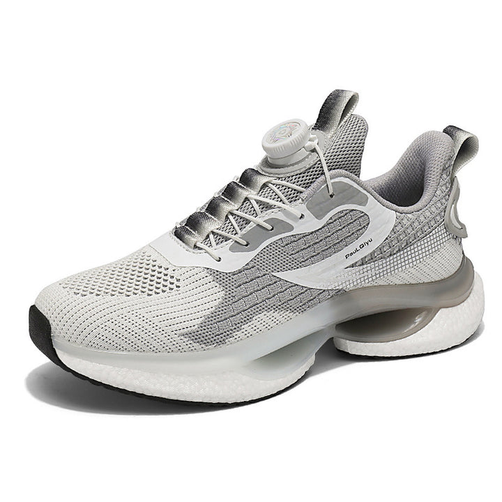 Unisex nan breathable running shoe with rotary closure and reactive midsole Mune Fashion